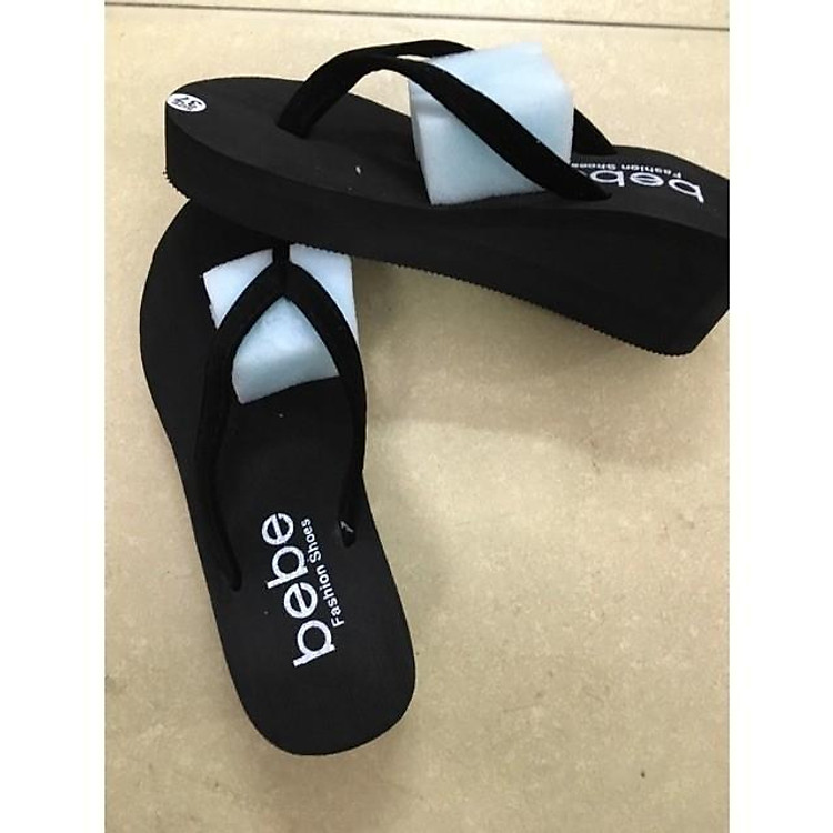 Dép tông cao xỏ ngón thời trang nữ bền đẹp (màu đen)