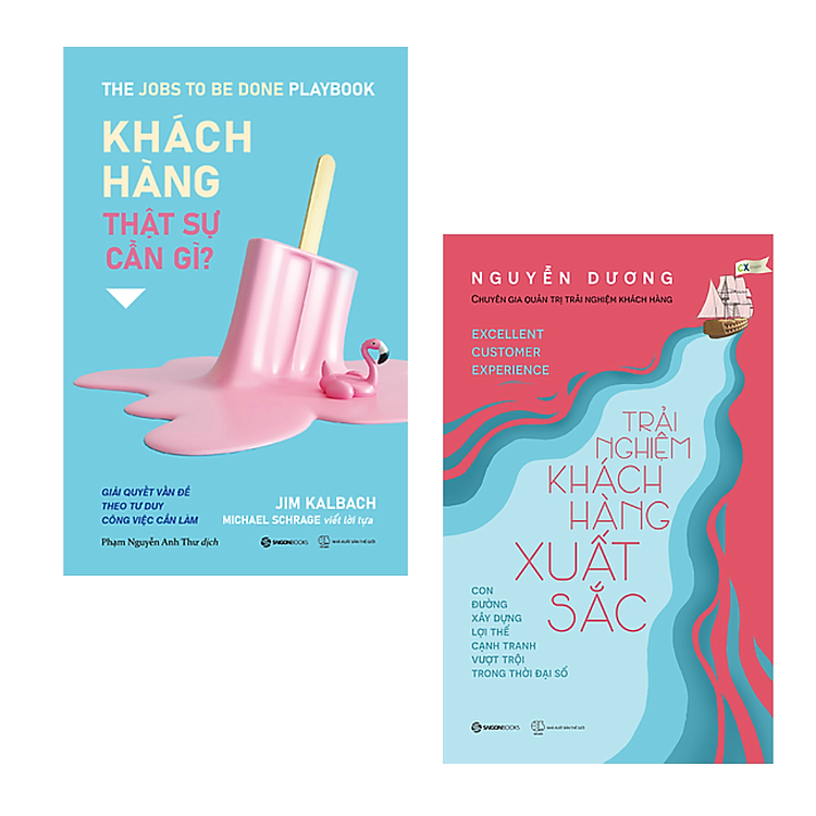 Combo 2 Cuốn Tìm Hiểu Tâm Lý Khách Hàng-Khách Hàng Thật Sự Cần Gì?+Trải Nghiệm Khách Hàng Xuất Sắc