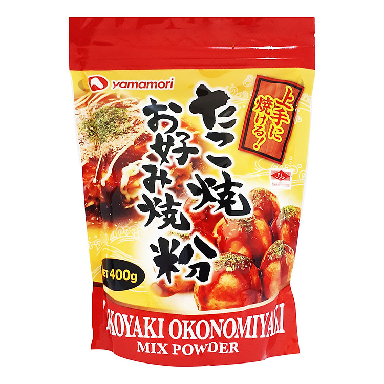 Bột làm bánh Takoyaki Okonomiyaki Mix powder 400g