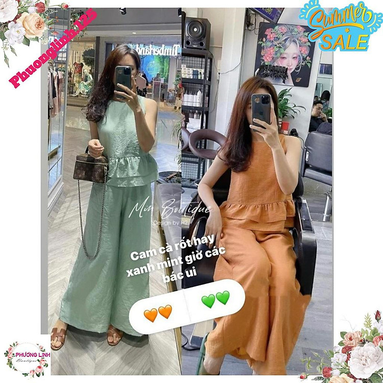 BỘ ĐŨI QUẦN SUÔNG ÁO BÈO GẤU SÁT NÁCH