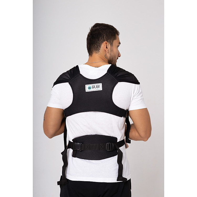 Địu vải BUBI Gen 3 - Đen Chính hãng Giá rẻ - Hình ảnh 4