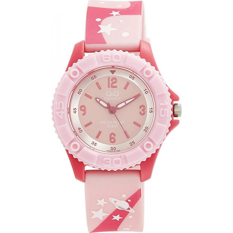 Đồng hồ trẻ em Q&Q Citizen VQ96J019Y dây nhựa thương hiệu Nhật Bản