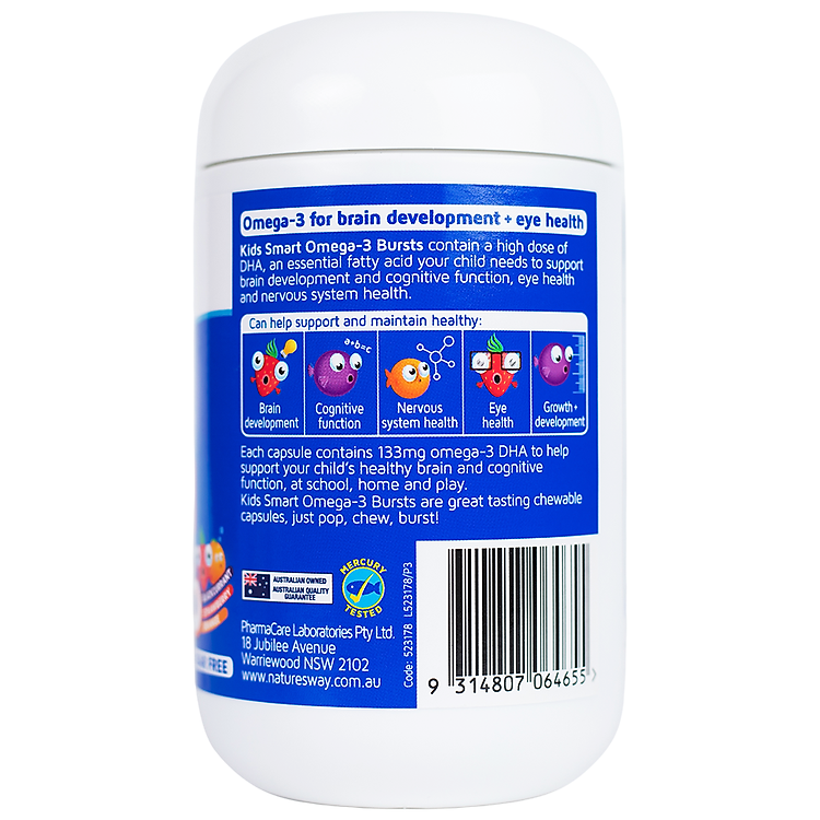 Nature's Way Omega-3 cho trẻ em Chính hãng Tiết kiệm - Hình ảnh 2