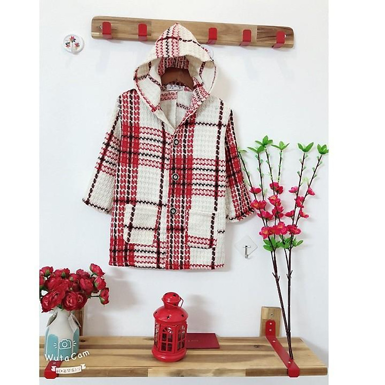 {tặng áo miền trung} áo khoác dạ sợi thừng dành cho bé trai, gái 11-25kg