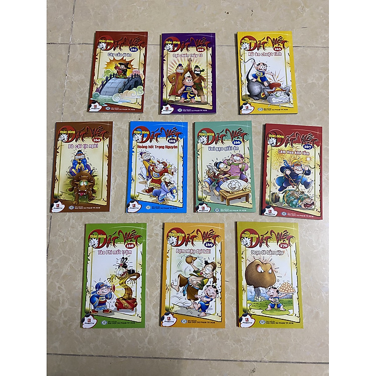Combo 10 cuốn THẦN ĐỒNG ĐẤT VIỆT từ tập 161 đến tập 170