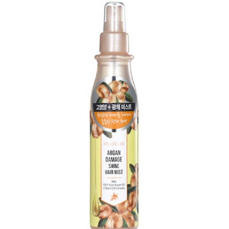 Xịt dưỡng Argan (Hàn Quốc) Welcos around me argan shine hair mist 200ml