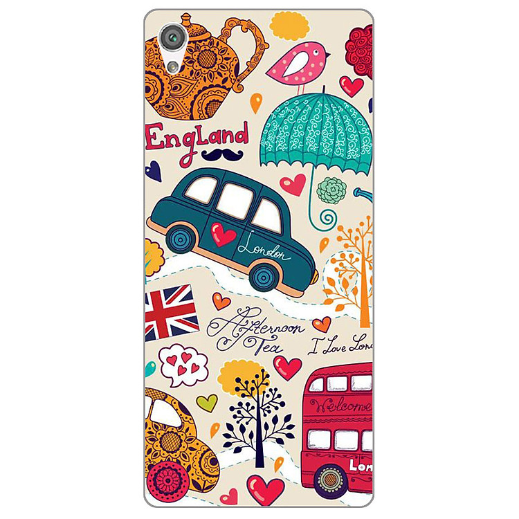 Ốp lưng dẻo cho Sony XA _London 01