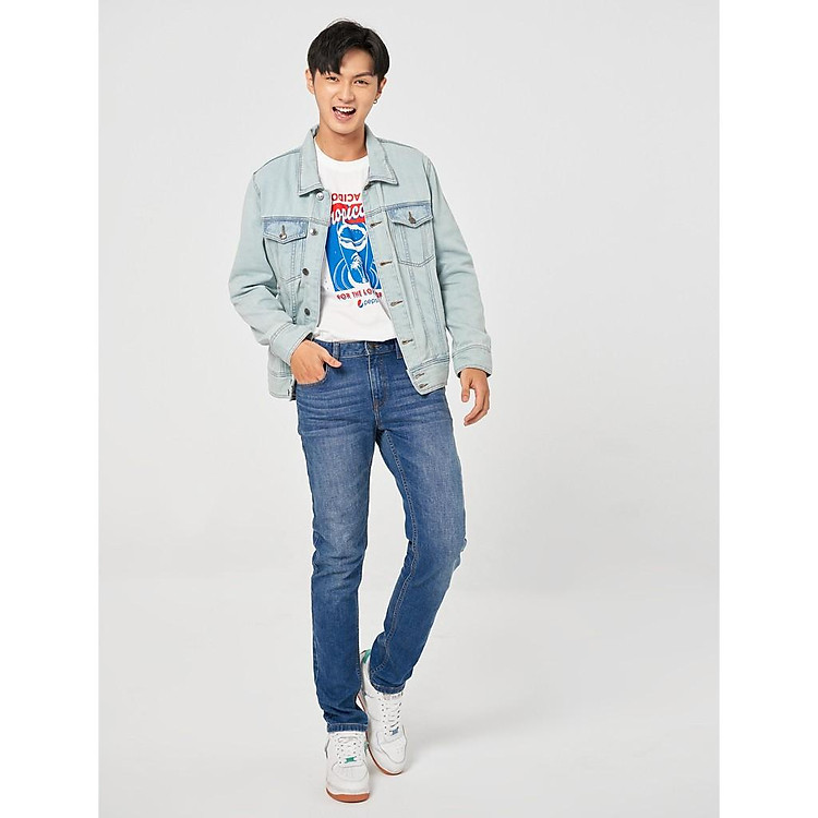 Quần jeans nam 8BJ20A003 Canifa