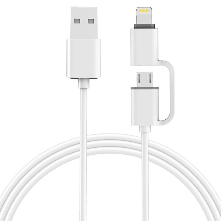 Cáp Sạc Dài DEMAY Car 2 Trong 1 Dòng Dữ Liệu Apple/ Android Hỗ Trợ Iphone Xiaomi Huawei