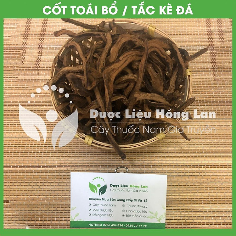TẮC KÈ ĐÁ (CỐT TOÁI BỔ) khô đóng gói 1kg - congtyduoclieuhonglan