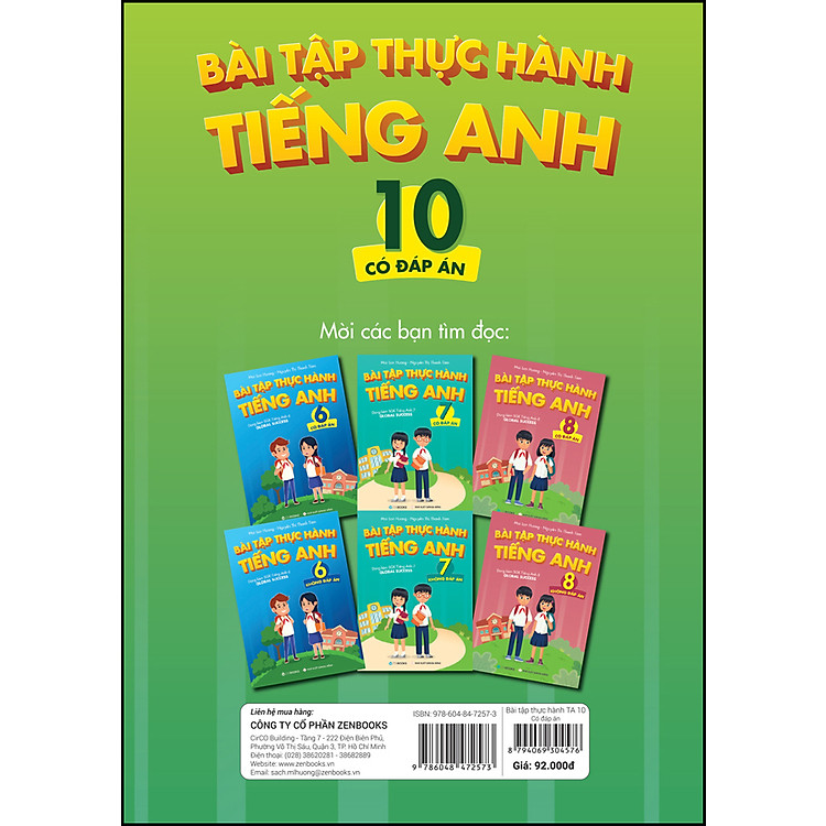 Bài Tập Thực Hành Tiếng Anh 10 - Có Đáp Án - Ảnh 4