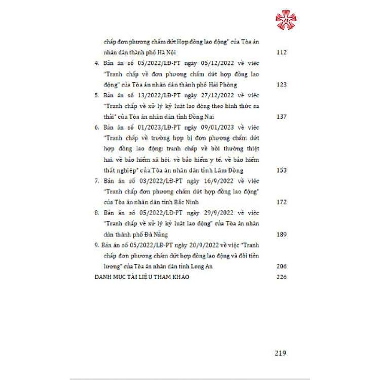 Quy định pháp luật và thực tiễn giải quyết các vụ án "Tranh chấp về xử lý kỷ luật sa thải, đơn phương chấm dứt hợp đồng lao động - Ảnh 7