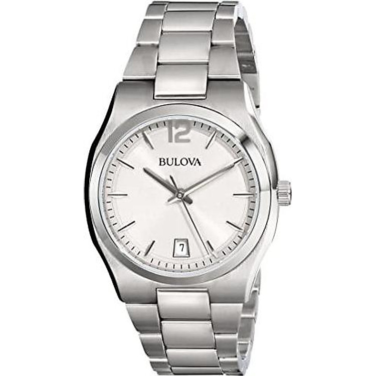 Bulova Women's 96M126 Classic Analog Display Japanese Quartz White Watch
