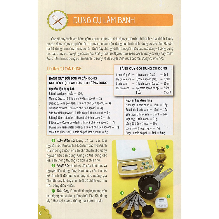 Cuốn Sách Cho Người Bắt Đầu Học Làm Bánh - Ảnh 4