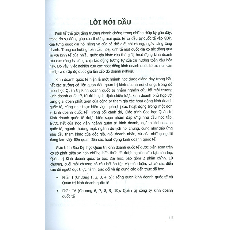 Giáo Trình Cao Học Quản Trị Kinh Doanh Quốc Tế - Ảnh 4