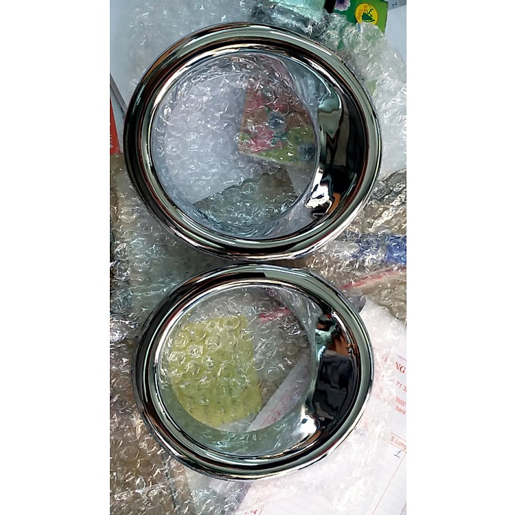 Ốp đèn gầm trước xe Toyota Fortuner 2012 - 2016 mạ crom cao cấp