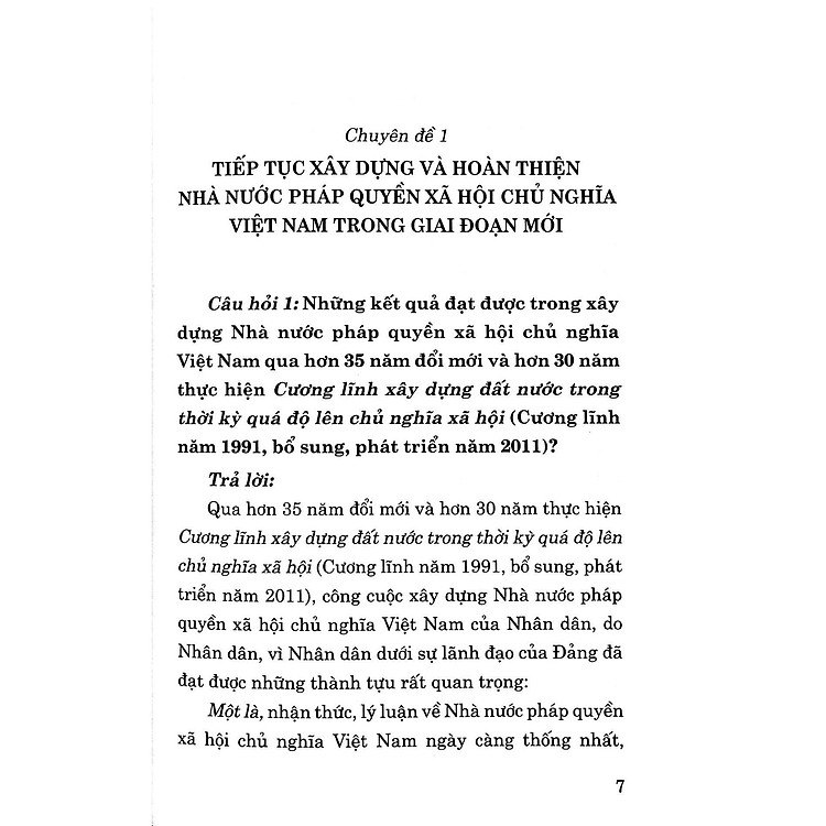 Tài Liệu Hỏi Đáp Về Các Văn Kiện Hội Nghị Lần Thứ Sáu Ban Chấp Hành Trung Ương Đảng Khóa XIII - Ảnh 2