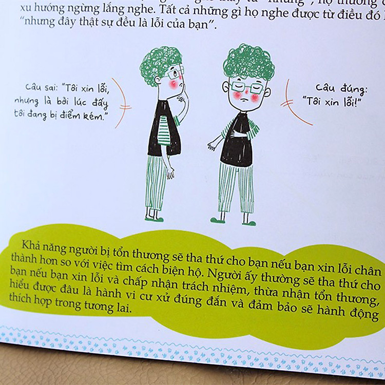 Kỹ Năng Sống Dành Cho Học Sinh - Học Nói Lời Xin Lỗi (Tái Bản) - Ảnh 4