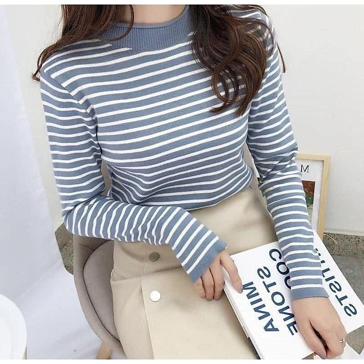 ÁO LEN KẺ SỌC NGANG