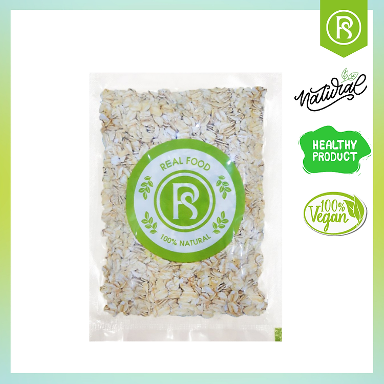 Mua Yến Mạch Cán Dẹt REAL FOOD STORE 100g Chính hãng Ưu đãi - Hình ảnh 3