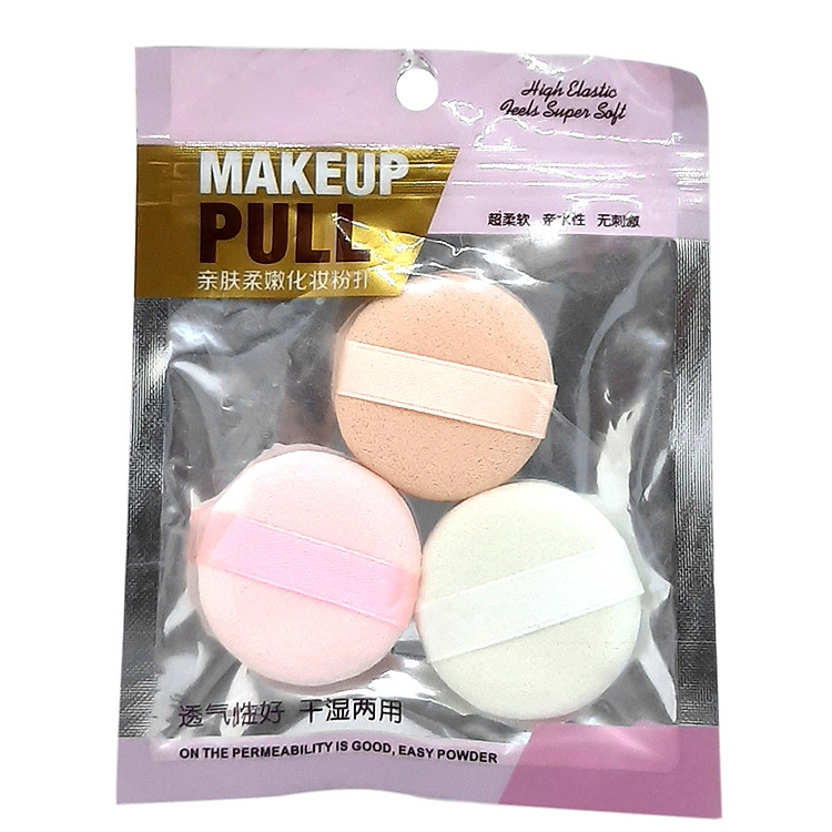 3 Bông phấn MakeUp Pull High Etastic