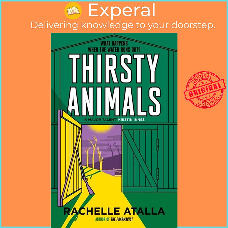 Sách - Thirsty Animals - The most gripping and unforgettable novel of 2023 by Rachelle Atalla (UK edition, hardcover)