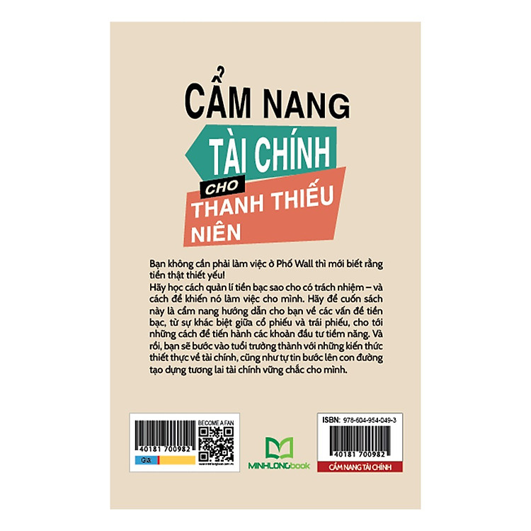 Cẩm nang tài chính cho thanh thiếu niên - Các cách tiết kiệm, kiếm tiền và đầu tư - Ảnh 2