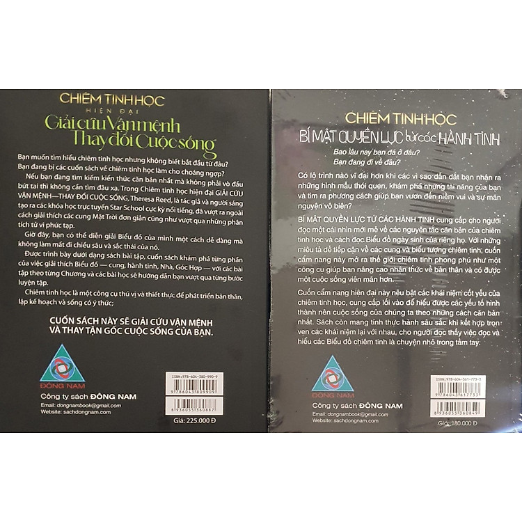 CHIÊM TINH HỌC - BÍ MẬT QUYỀN LỰC TỪ CÁC HÀNH TINH - GIẢI CỨU VẬN MỆNH THAY ĐỔI CUỘC SỐNG (BỘ 2 CUỐN) - Ảnh 2