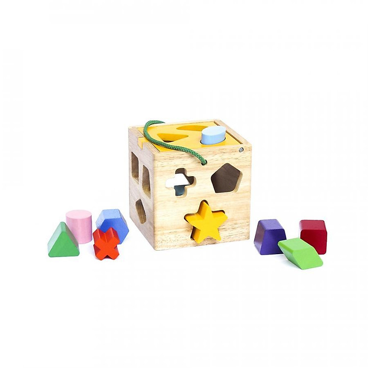 Đồ chơi gỗ hộp thả khôi đa năng (67022)