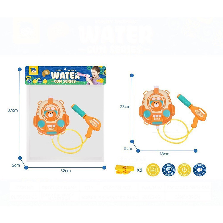 Balo nước cho bé