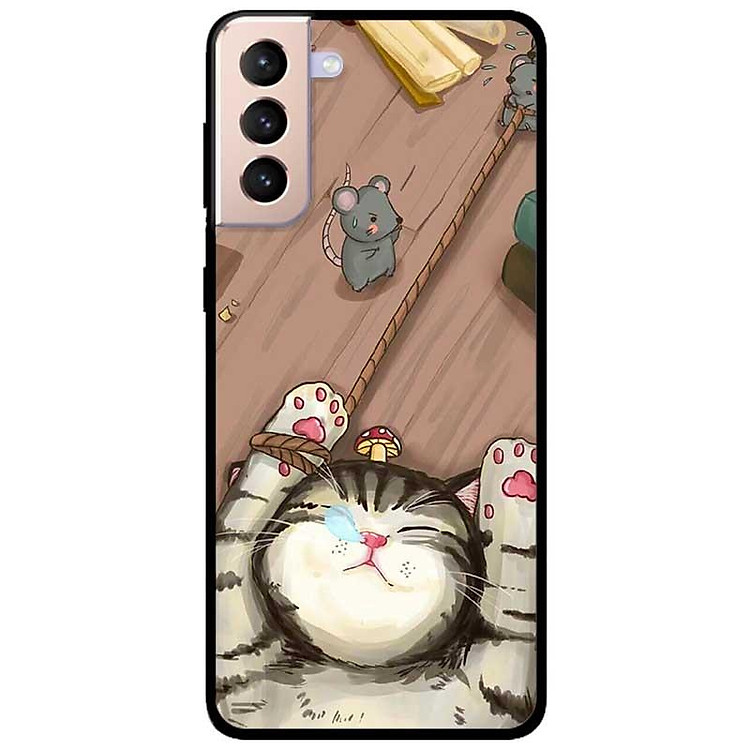Ốp lưng dành cho Samsung Galaxy S22 - S22 Plus - S22 Ultra - mẫu Mèo Khóc