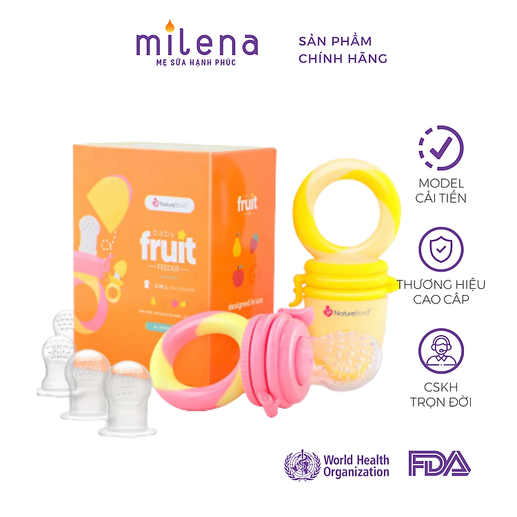 Túi Nhai Ăn Dặm NatureBond Chính Hãng Chính hãng Ưu đãi - Hình ảnh 3