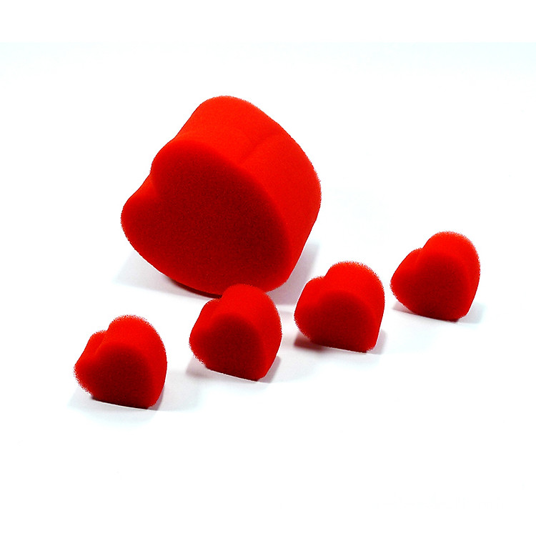 Đồ chơi ảo thuật: Banh xốp trái tim sponge heart