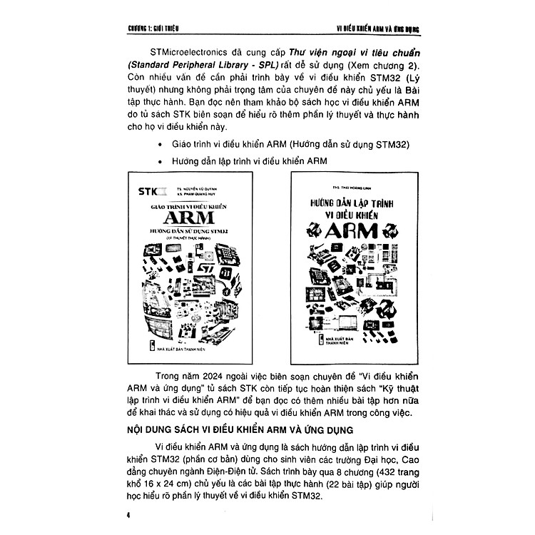 Vi Điều Khiển ARM Và Ứng Dụng - Lập Trình Điều Khiển Với STM32 - Ảnh 4