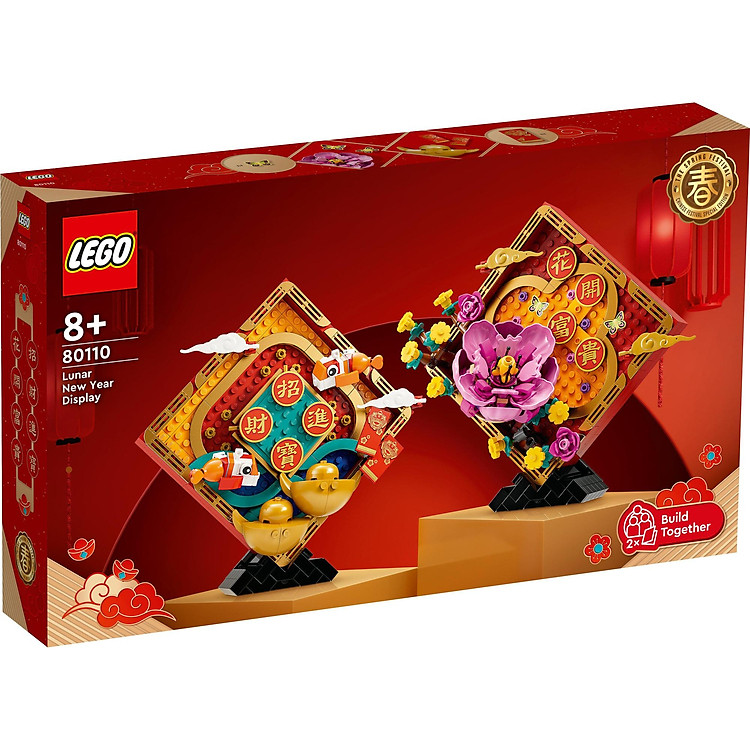 LEGO 80110 Khung Tranh Năm Mới Chính hãng Giá rẻ - Hình ảnh 5