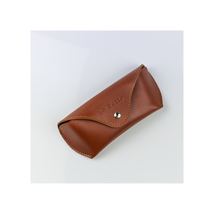 Bao da, hộp đựng mắt kính da bò làm thủ công handmade sản xuất bởi La Pelle tại Việt Nam - Nhiều màu sắc
