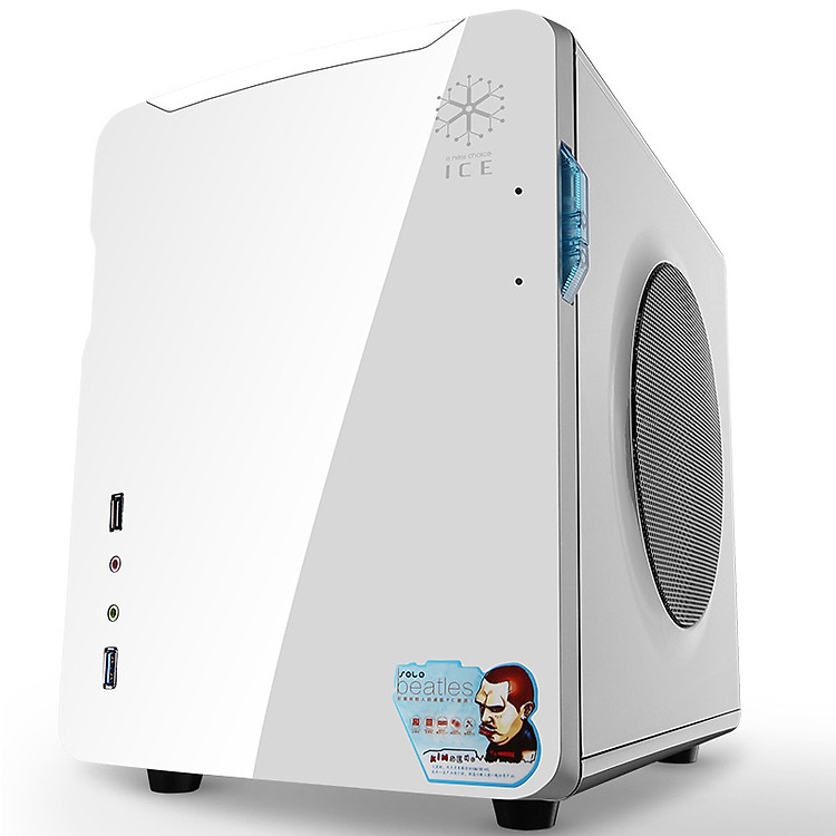Thùng máy tính mini HTPC Beetle White