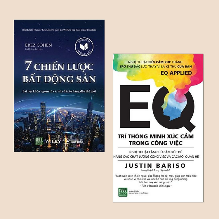 Combo sách Bất Động Sản và EQ