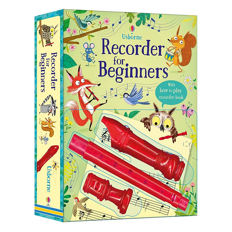 Sách Usborne Early Years: Recorder for Beginners Kit