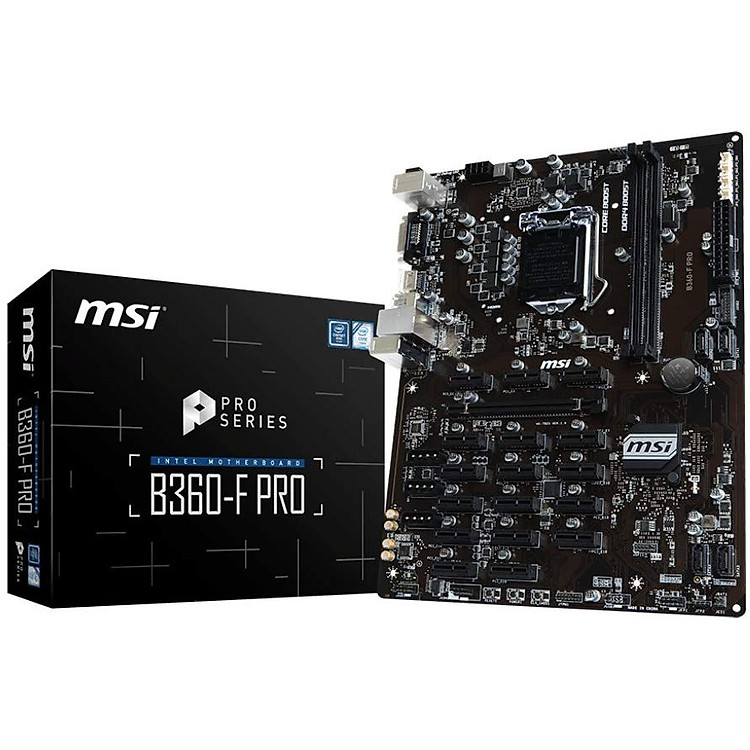 Bo mạch chủ Mainboard MSI B360- F PRO - Hàng chính Hãng