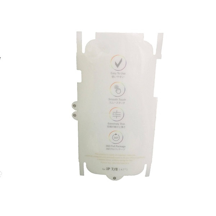 Miếng dán PPF mặt sau iphone 7 8