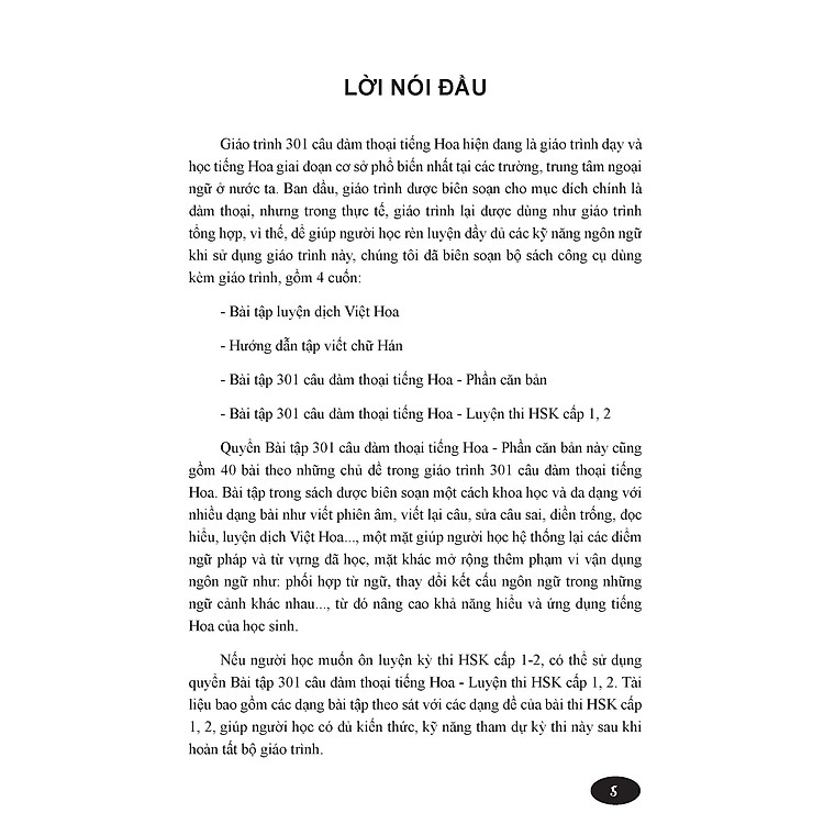 Bài Tập 301 Câu Đàm Thoại Tiếng Hoa - Phần Căn Bản - Ảnh 4