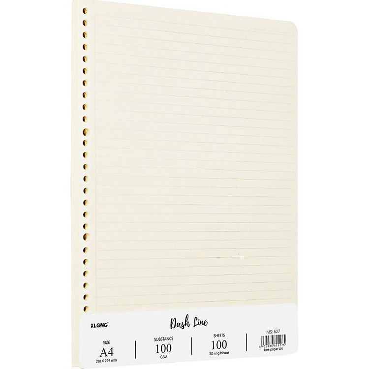 Ruột sổ còng Dash Line KLONG A4 (100 tờ) - Ảnh 2