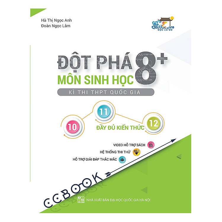 Sách Đột Phá 8+ Kì Thi THPT Quốc Gia Môn Sinh Học