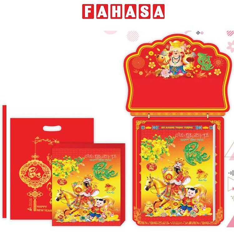 Lịch Bloc Đại Đặc Biệt - Sắc Hoa - AC07