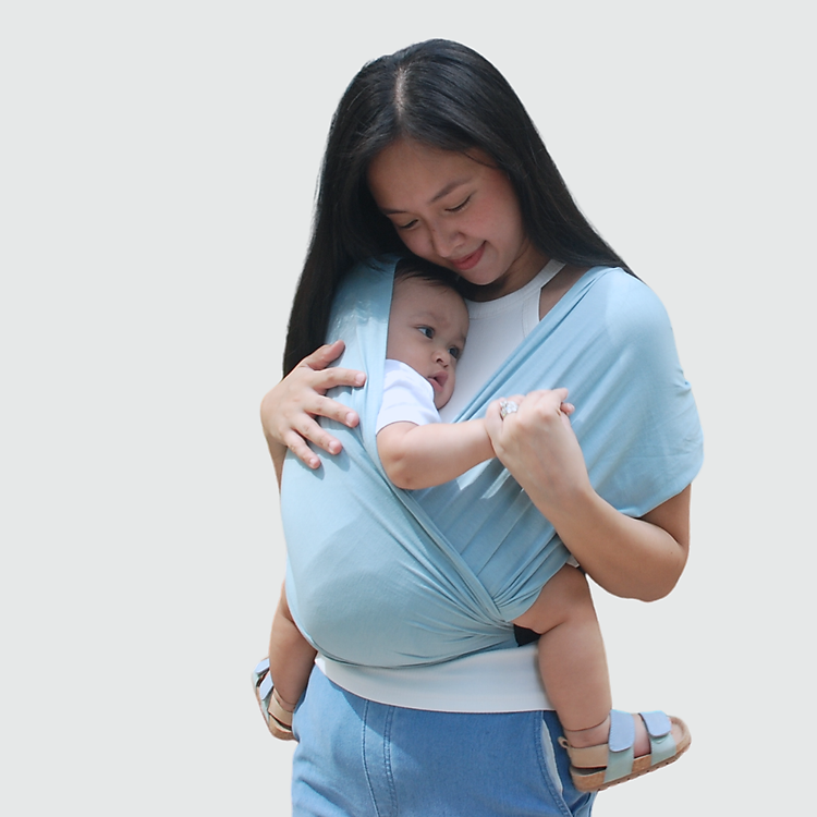 Địu Vải EmBé Sling Flex Ocean Cho Bé Chính hãng Giá tốt - Hình ảnh 2