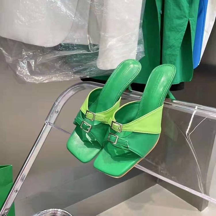 Guốc cao gót hàng hiệu sang trọng 5 phân