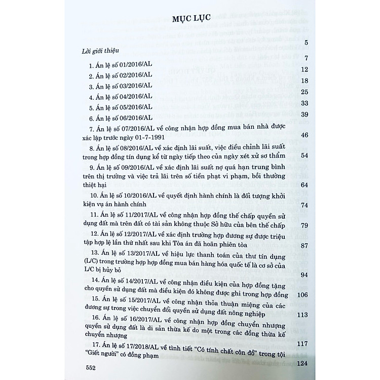 Hệ thống Án lệ Việt Nam (Hiện hành) - Từ Án lệ số 01 đến Án lệ số 72 - Ảnh 4