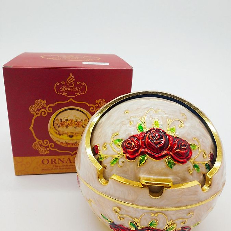 Gạt tàn hợp kim tròn 7607C