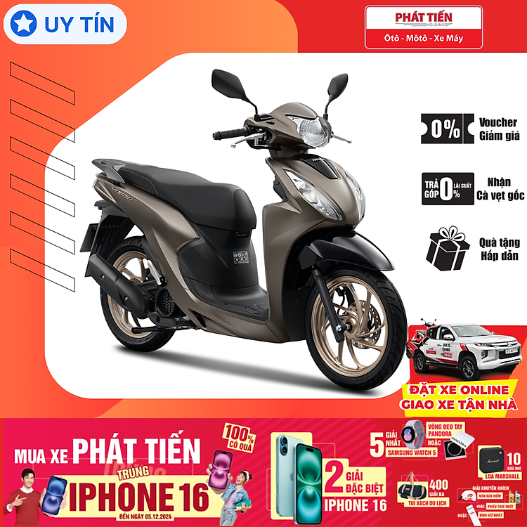 Xe máy Honda Vision 2025 Đặc Biệt